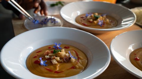 Senegalese chef Serigne Mbaye created his own version of the
