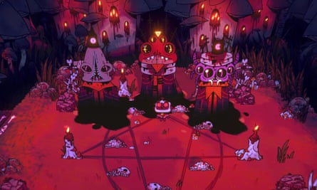 Cult of the Lamb, a game by Melbourne-based studio Massive Monster.
