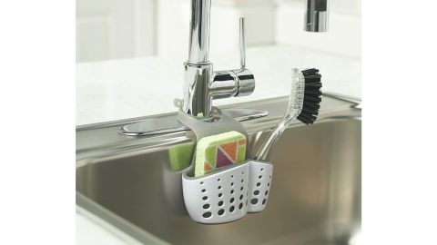 Casabella Sink Sider Faucet Caddy Sponge Holder