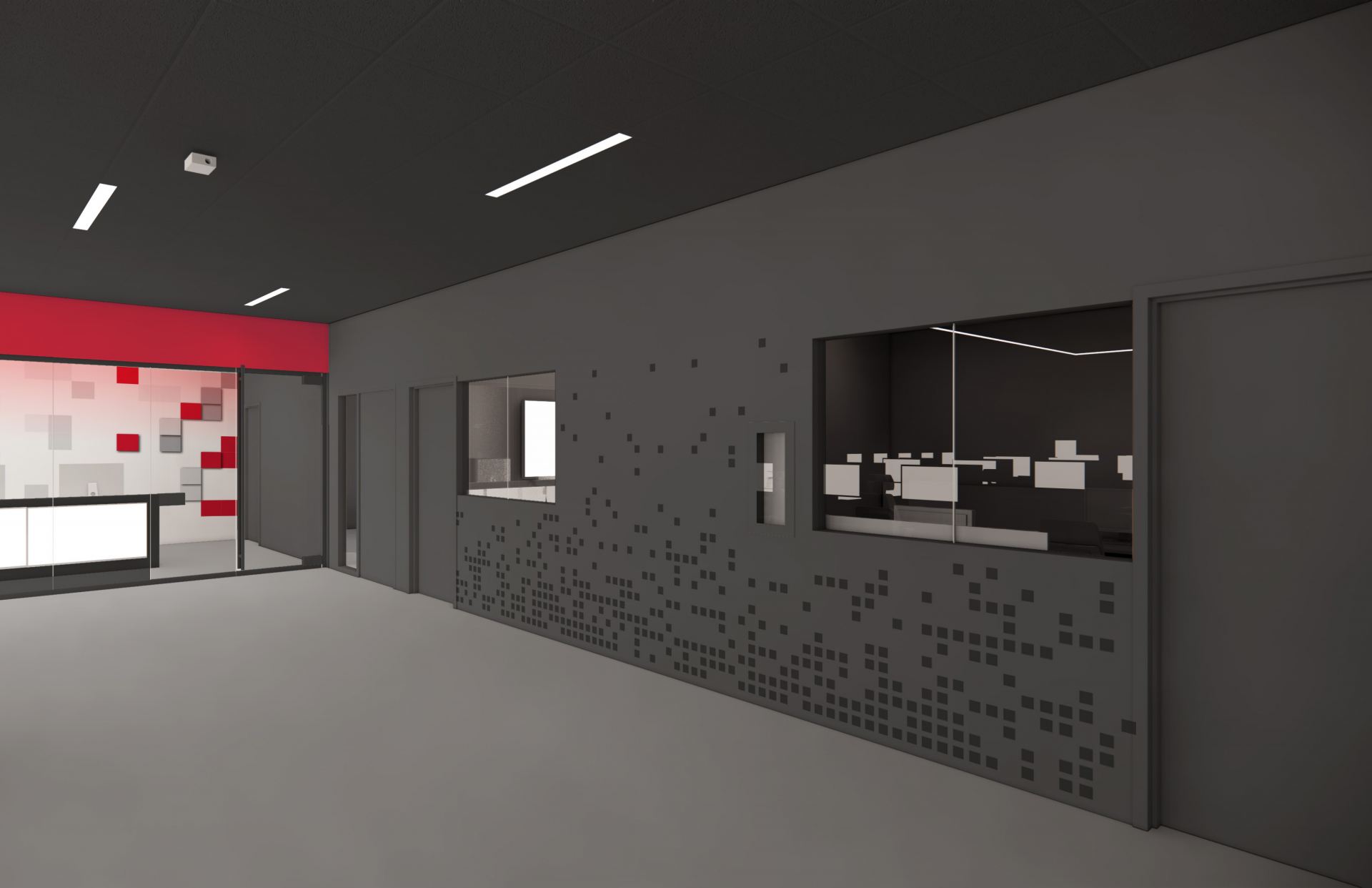 Office area rendering
