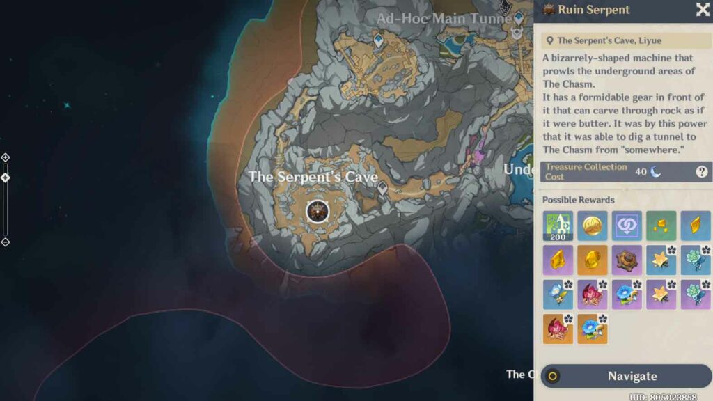 Heizou materials: Best Genshin Impact farming routes and locations Location of Ruin Serpent in Chasm of Genshin Impact