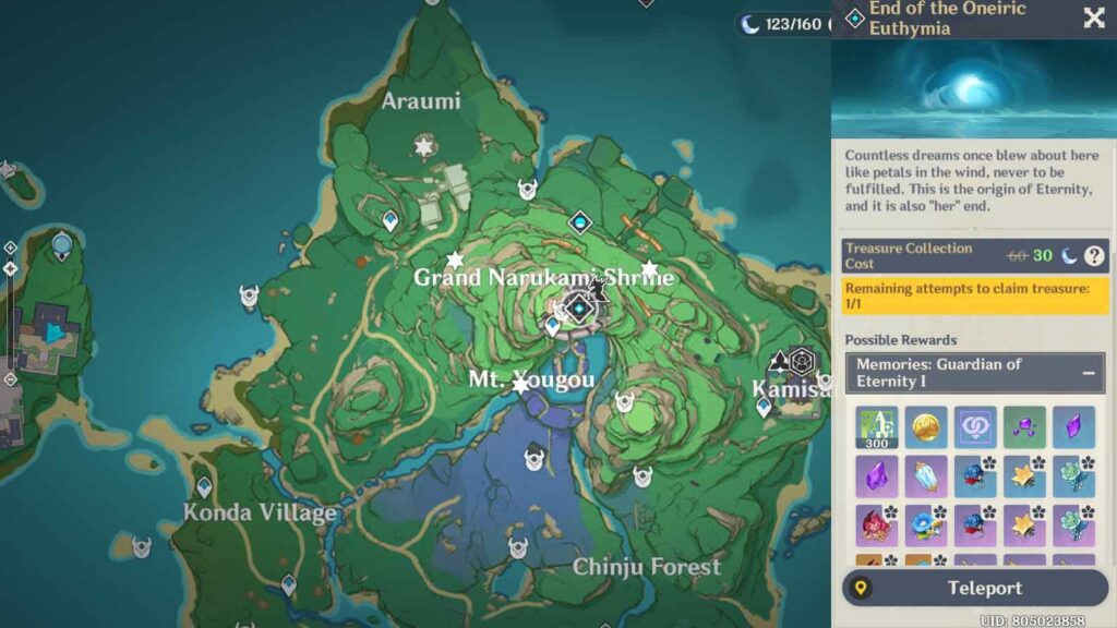 Heizou materials: Best Genshin Impact farming routes and locations Location of Raiden Shogun domain in Genshin Impact