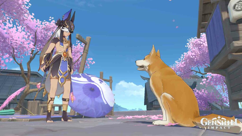 3 electrifying Genshin Impact rituals to bring Cyno home Cyno with a dog in Genshin Impact
