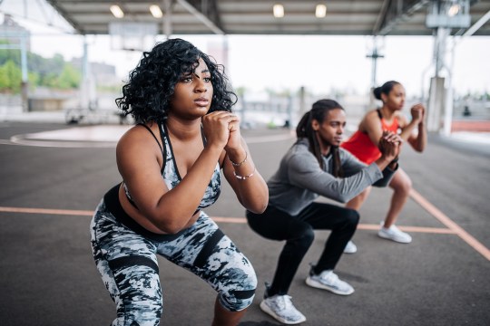 Women in private session with female instructor