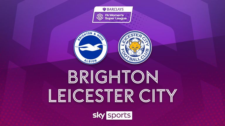 brighton v leicester wsl badge