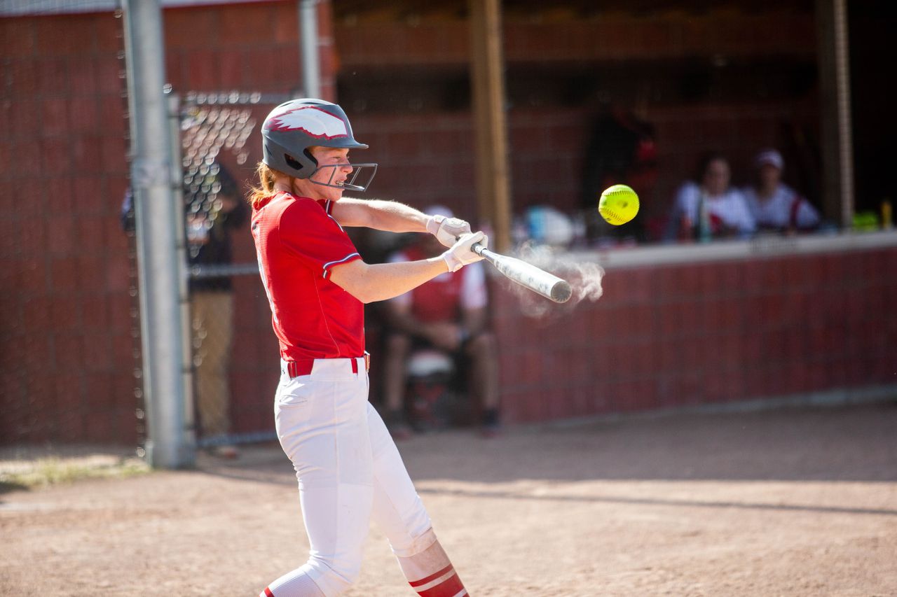 Frankenmuth softball at Millington